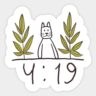 4:19 Sticker